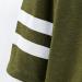 Girls Long Sleeve Green Striped Tunic Sweatshirt - 8-9 Years - Buy Online on GoSupps.com