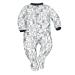 Sibinulo Baby Boys Baby Girls Sleepsuits with Feet Sizes from 0 to 24(9-24 Anti-Slip Feet) Months Bodysuit 100% Eco Cotton 12-18 Months Black Elephants