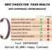 COPPERVAST Magnetic Copper Bracelet & Ring for Arthritis - Natural Relief for Joint Pain and Carpal Tunnel - Men and Women (Chain Inlay) - Buy Online on GoSupps.com