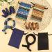 Spiral Lock Hair Tie Set - Colorful Dreadlock Bands for Women Men with Thick Curly Hair - Buy Online on GoSupps.com