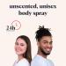 Duradry Aluminum-Free Body Deodorant Spray - Prevent & Eliminate Body Odor - Unscented 2.4 Fl Oz (Pack of 3) - Buy Online on GoSupps.com