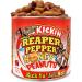 Kickin Carolina Reaper Pepper Honey Spicy Hot Peanuts 12oz - Ultimate Spicy Gourmet Gift Peanuts - Try if You Dare!