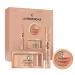La Provencale - L'Instant Dor Makeup Gift Set - 3 Products - The Radiance Powder The Instant Dor Palette and The Courbe Magistrale Mascara - Enriched with Organic Olive Oil and Mineral Pigments