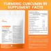 VivoNu Turmeric Curcumin Supplement with Black Pepper Capsules 1000mg Pure Turmeric Curcumin 95% Curcuminoids Softgels Enhanced Absorption Joint Support Non-GMO Gluten-Free - Buy Online on GoSupps.com