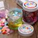 24 Pack 6oz Slime Containers with White Lids and Stickers - Mini Storage for DIY Slime Making and Crafts - Buy Online on GoSupps.com