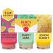 Burt's Bees Graduation Gifts  Teacher Appreciation Ideas  3 Lip Mask Set -Overnight Intensive Treatment Revives & Nourishes for All Day Hydration  Passion Fruit & Chamomile  Sweet Mint & Lemon Sorbet