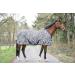 HKM 550678 Zebra Fly Rug with Cross Strap - M White/Black 135 | International Shipping Available - Buy Online on GoSupps.com