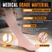 Doc Miller Compression Socks for Women & Men - Knee High 8-15 mmHg Medical Grade Support for Sports Travel & Nursing - Medium Beige - Buy Online on GoSupps.com