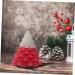 Buy FRCOLOR Christmas Tree Candles - Mini Decor Aroma Soy Wax Red - Perfect Holiday Fireplace Decoration - Buy Online on GoSupps.com