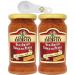 Filippo Berio Sun Dried Tomato Pesto 190g Pack of 2 with World Food Shop Scoop - Rich Flavour Gourmet Taste Pasta Sauce Exclusive Bundle Culinary Delight