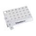 HealthSmart Weekly Pill Organizer 3 Times A day Medicine Organizer for Morning Noon Evening and Night Travel Pill Organizer With Storage Tray Clear (Pack of 1)