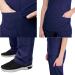 Green Town Women's Nurse Scrub Set GT4FLEX Straight Leg Cargo V-Neck, Navy/Indigo, Size Medium - Buy Online on GoSupps.com
