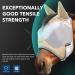 Maskology Horse Fly Mask with Ears UV Protection - L Full, Light Champagne - Buy Online on GoSupps.com