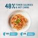Low Calorie & Low Carb Penne Pasta (3 Pack) | 48% Fewer Calories & Net Carbs | Fiber-Rich Healthy Pasta 1 LB Bags - Buy Online on GoSupps.com