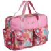 Kamay's Waterproof Mummy Diaper Bag with Changing Mat - Red Daisy - Buy Online on GoSupps.com