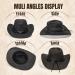 Simplicity Western Style Cowboy Straw Hat with Black Bull Band - Buy Online on GoSupps.com
