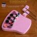 Blush Pink ButterFox Nail Polish Organizer & Hand Rest Station for Manicure - Nail Art Holder - Buy Online on GoSupps.com