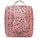 Travel Hanging Toiletry Wash Bag Makeup Cosmetic Organizer for Women (Leopard (Medium))