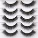 Shop 3D Volume Mink Lashes Fluffy Wispy Faux Mink Eyelashes Pack (15mm) | International Shipping Available - Buy Online on GoSupps.com