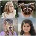 DEEKA 20 PCS Flower Cotton Hair Clips for Toddler Girls - Pink 2.2 Inch - No Slip Hair Barrettes for Women and Girls - Leopard Print Hair Accessories - Buy Online on GoSupps.com