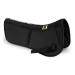 ECP Equine Comfort Products Correction Half Saddle Pad with Adjustable Memory Foam Black