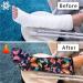 Colorful Butterfly Print Leg Cast Covers | Stylish Over Cast Socks for Men & Women | Below Knee Cast Sleeve Protector - Buy Online on GoSupps.com