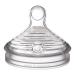 NUK Simply Natural Medium Flow Bottle Nipples 2 Pack