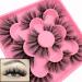 Fluffy Faux Mink Wispy False Eyelashes - 20MM Long Dramatic Lashes for Thick Volume and Big Eyes - Pack of 5 Pairs (Style 5-06) - Buy Online on GoSupps.com