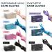 Large Clear Vinyl Disposable Gloves - Latex & Powder Free - 50 Pack for Medical, Home, Cleaning & Food - 3 Mil Thickness - Buy Online on GoSupps.com