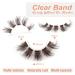 ALICE C Wispy Brown False Eyelashes - 14 Pairs DIY Lash Clusters for Fluffy Volume and Russian Strip Lash Extensions - Buy Online on GoSupps.com