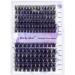 Curl Cluster Lashes C3+C9 0.07mm 12-16mm Mixed DIY Extensions | Reusable Soft Wispy Clusters | Wide Stem Individual Eyelash Clusters - Buy Online on GoSupps.com