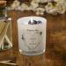 Personalised Wedding Day Candle Gift with Green Floral Heart (Sea Breeze) - Buy Online on GoSupps.com