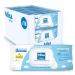 Mixa Lingettes B b Au Lait De Toilette Lot de 18 x 48 lingettes Lingettes au Lait de Toilette