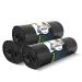 Garbage bags 120l black - extremely tearproof - waste bags - waste sachet XXL - Type 100 extra - garbage bag 120 l - 70 - 700x1100 mm - LDPE - Large garbage bag - 120 liters - 75 bags 120 liters black - 75 garbage bags