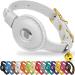 Oopsdoggy Airtag cat neck band made of leather with bells not tearable with Apple Airtag holder light GPS pet collar for girls boys cats small dogs puppies (white)