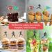 Football Cupcake Toppers for Cake Decorations 24 Pieces  8 x Silhouettes  8 x Footballs  8 x Flags Sports Themed Party Decor Favor Supplies for Kids Adults Birthday Super Bowl Cardboard Cut Outs - Buy Online on GoSupps.com