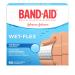 Band-Aid Water Resistant Wet-Flex Adhesive Bandages Assorted Sizes Value Pack Small Regular Large 60 Bandages Variety Pack