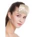 WIG ME UP TYP-760-88 Clip-In Short Straight Curved Micro Bangs - Light Blonde Hairpiece - Buy Online on GoSupps.com
