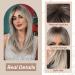 Allbell Blonde Wigs for Women - Long Layered Heat Resistant Hair with Bangs | Platinum Blonde 259-13 - Buy Online on GoSupps.com