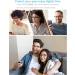 Blue Light Blocking Glasses for Women Men Blueblocker Computer Glasses with Case Anti Blue Ray Glasses 0.00 Non Magnification Round Black+pink Frame With Yellowish Lens 0.0 x - Buy Online on GoSupps.com