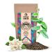 Guayusa Pachamama Jazm n 0 25 kg | Ilex Guayusa biologique d'Equateur 250 g | Caf ine naturelle | Avec ajout de jasmin | Cousin du yerba mate | Go t d licat