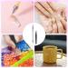 Prasacco Rhinestone Picker Tool Rhinestones Applicator Tools Rhinestone Picker Dotting Wax Pen Nail Art Tool with 4 Purple Replaceable Wax Head and 1 Tweezer for DIY Nail Art Tool - Buy Online on GoSupps.com