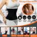 Auronp 2023 Upgraded Waist Trainer for Women | Lower Belly Fat Wrap | Non-Slip & Sweat Band | Plus Size Black - Buy Online on GoSupps.com