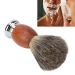 Beard Brush with Wooden Handle - Soft Bristle Men's Shaving & Cleaning Brush for Home & Barbershop - Buy Online on GoSupps.com