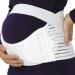 Neotech Care Pregnancy Belly Band Maternity Belt Support for Back Abdomen & Pelvis | Pregnancy Must Have for Pregnant Women XXL Ivory