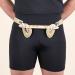 Hernia Truss Double Spring Inguinal Pad Compression 44 inch Hip