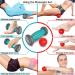 Plantar Fasciitis Relief Set: Foot Massager Roller & Ball for Heel Spurs, Arch Pain - Acupressure Reflexology Tool for Stress Relief & Trigger Point Healing - Buy Online on GoSupps.com