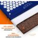 Lavur Home & Living Akupressurmatte - Soothing Relaxation for Body & Mind | Acupuncture Relief for Tension & Pain | Complete Set with Pillow & Bag | Blue - Shop Now! - Buy Online on GoSupps.com