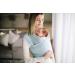 Ergobaby Baby Wrap Carrier - Baby Blue Sling | Breathable & Stretchy | 100% Viscose | Newborn to Toddler (Up to 11kg) | Unisex - Buy Online on GoSupps.com