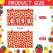 2 Pieces Rabbit Hay Bag Small Animals Hay Feeder Bag Hanging Feeding Storage Guinea Pig Hanging Feeder Sack with 4 Holes for Small Pets Rabbit Bunny Hamster Guinea Pig (Pineapple Strawberry) - Buy Online on GoSupps.com
